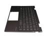 Teclado incl. topcase DE (alemán) negro/negro con retroiluminacion original para HP Envy x360 13-ay1000