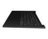 Teclado incl. topcase DE (alemán) negro/negro con retroiluminacion original para Lenovo Yoga 9-14ITL5 (82BG)