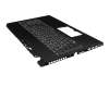 Teclado incl. topcase DE (alemán) negro/negro con retroiluminacion original para MSI GS63 8RC/8RD (MS-16K6)