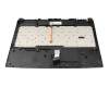 Teclado incl. topcase DE (alemán) negro/negro con retroiluminacion para MSI GL75 9SD/9SDK/9SE/9SEK (MS-17E5)