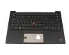 Teclado incl. topcase DE (alemán) negro/negro con retroiluminacion y mouse stick (Wi-Fi) original para Lenovo ThinkPad X1 Carbon G10 (21CB)