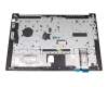 Teclado incl. topcase DE (alemán) negro/negro con retroiluminacion y mouse stick original para Lenovo ThinkPad E14 G3 (20YD)