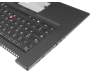 Teclado incl. topcase DE (alemán) negro/negro con retroiluminacion y mouse stick original para Lenovo ThinkPad P1 Gen 1 (20MD/20ME)