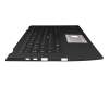 Teclado incl. topcase DE (alemán) negro/negro con retroiluminacion y mouse stick original para Lenovo ThinkPad X1 Yoga 2nd Gen (20JD/20JE/20JF/20JG)