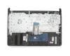 Teclado incl. topcase DE (alemán) negro/negro onda original para HP 14-bs000