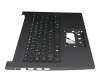 Teclado incl. topcase DE (alemán) negro/negro original para Acer Aspire 3 (A314-22)