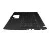 Teclado incl. topcase DE (alemán) negro/negro original para Acer Aspire 3 (A315-32)