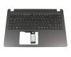 Teclado incl. topcase DE (alemán) negro/negro original para Acer Aspire 3 (A315-42G)