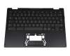Teclado incl. topcase DE (alemán) negro/negro original para Acer Chromebook Spin 511 (R752T)