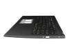 Teclado incl. topcase DE (alemán) negro/negro original para Acer Extensa 15 (EX215-32)
