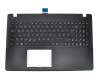 Teclado incl. topcase DE (alemán) negro/negro original para Asus F550CC