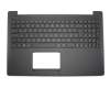Teclado incl. topcase DE (alemán) negro/negro original para Asus F553MA