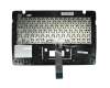 Teclado incl. topcase DE (alemán) negro/negro original para Asus R202CA