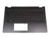 Teclado incl. topcase DE (alemán) negro/negro original para HP Pavilion X360 15t-br000