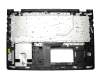 Teclado incl. topcase DE (alemán) negro/negro original para Lenovo Flex 3-1570 (80JM)