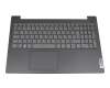 Teclado incl. topcase DE (alemán) negro/negro original para Lenovo V15 G3 IAP CTO (83C4)