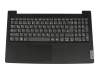 Teclado incl. topcase DE (alemán) negro/negro original para Lenovo V15 G4 ABP (82YY)