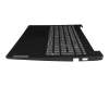 Teclado incl. topcase DE (alemán) negro/negro original para Lenovo V15 G4 ABP (83CR)