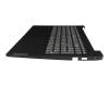 Teclado incl. topcase DE (alemán) negro/negro original para Lenovo V15 G4 IRU (83A1/83CC/83GL)