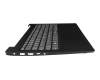 Teclado incl. topcase DE (alemán) negro/negro original para Lenovo V15 G4 IRU (83A1/83CC/83GL)