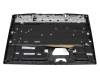 Teclado incl. topcase DE (alemán) negro/negro original para MSI GP76 11UH/11UG/11UE (MS-17K3)