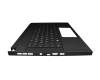 Teclado incl. topcase DE (alemán) negro/negro original para MSI GS66 10SF/10SE/10SFS (MS-16V1)