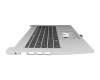 Teclado incl. topcase DE (alemán) negro/plateado original para Acer Aspire 3 (A314-35)