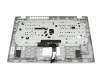 Teclado incl. topcase DE (alemán) negro/plateado original para Acer Aspire 3 (A314-36P)