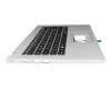 Teclado incl. topcase DE (alemán) negro/plateado original para Acer Aspire 3 (A314-36P)