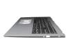 Teclado incl. topcase DE (alemán) negro/plateado original para Acer Aspire 3 (A315-58G)