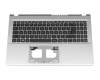 Teclado incl. topcase DE (alemán) negro/plateado original para Acer Aspire 3 (A315-59)