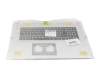 Teclado incl. topcase DE (alemán) negro/plateado original para Acer Aspire 3 (A317-54G)