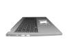 Teclado incl. topcase DE (alemán) negro/plateado original para Acer Aspire 3 Spin (A3SP14-31PT)