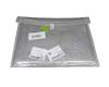 Teclado incl. topcase DE (alemán) negro/plateado original para Acer Aspire 3 Spin (A3SP14-31PT)