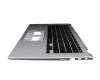 Teclado incl. topcase DE (alemán) negro/plateado original para Acer Chromebook Spin 514 (CP514-1H)