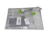 Teclado incl. topcase DE (alemán) negro/plateado original para Acer Chromebook Spin 514 (CP514-1H)