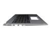 Teclado incl. topcase DE (alemán) negro/plateado original para Acer Spin 3 (SP314-21)