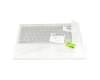 Teclado incl. topcase DE (alemán) negro/plateado original para Acer Spin 3 (SP314-54N)