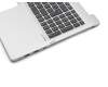 Teclado incl. topcase DE (alemán) negro/plateado original para Asus Transformer Book Flip TP550LA