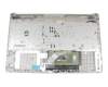 Teclado incl. topcase DE (alemán) negro/plateado original para HP 255 G7 SP