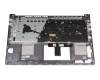 Teclado incl. topcase DE (alemán) plateado/plateado con retroiluminacion original para Asus VivoBook 15 X521FA