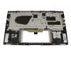 Teclado incl. topcase DE (alemán) plateado/plateado con retroiluminacion original para Asus ZenBook 14 UX434FLC
