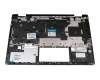 Teclado incl. topcase DE (alemán) plateado/plateado con retroiluminacion original para HP Pavilion x360 14-dh0400