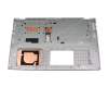 Teclado incl. topcase DE (alemán) plateado/plateado original para Asus VivoBook 17 F712EA