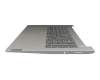 Teclado incl. topcase FR (francés) antracita/plateado original para Lenovo IdeaPad 3-17IML05 (81WC)