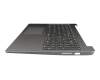 Teclado incl. topcase FR (francés) blanco/canaso original para Lenovo IdeaPad 3-15IAU7 (82RK/82T7)