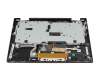 Teclado incl. topcase FR (francés) gris/canaso con retroiluminacion original para Lenovo Yoga C740-14IML (81TC)