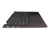 Teclado incl. topcase FR (francés) gris/canaso con retroiluminacion original para Lenovo Yoga C740-14IML (81TC)
