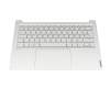 Teclado incl. topcase FR (francés) gris/canaso con retroiluminacion original para Lenovo Yoga Slim 7 Pro 14IAP7 (82SV)