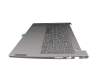 Teclado incl. topcase FR (francés) negro/canaso con retroiluminacion original para Lenovo ThinkBook 15 G4 IAP (21DJ)